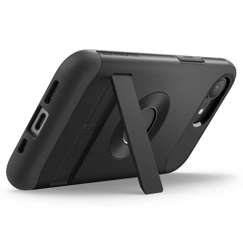 Spigen Slim Armor Mag MagSafe – Dėklas iPhone 17e / 16e (Juodas)