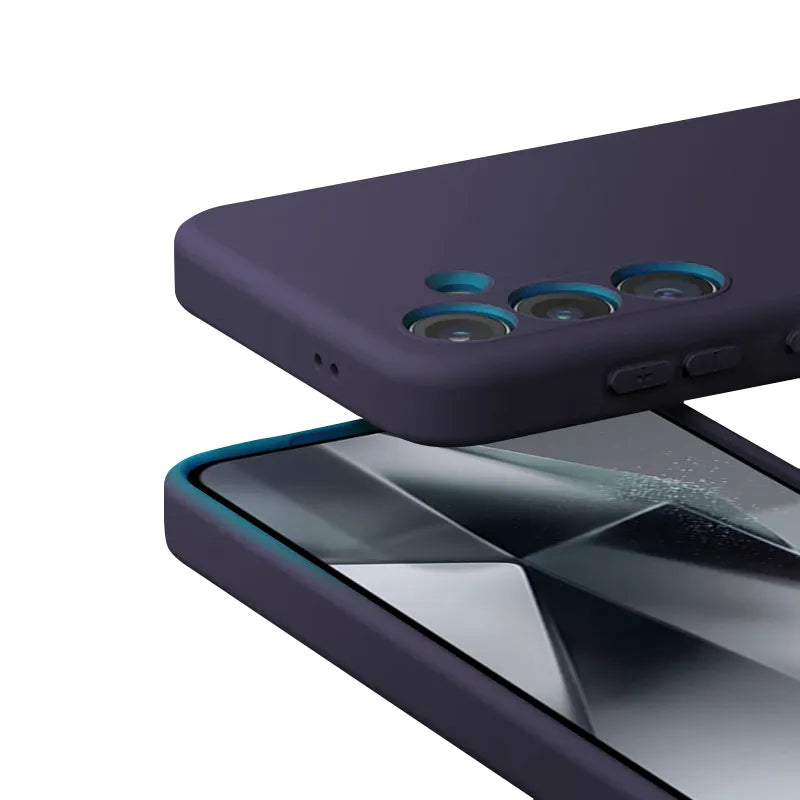 Crong Color Cover - dėklas Samsung Galaxy S24+ (violetinis)