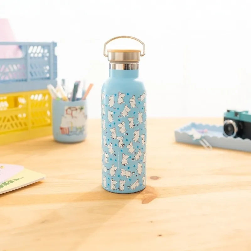 Muminai – nerūdijančio plieno termogertuvė su rankenėle 500 ml