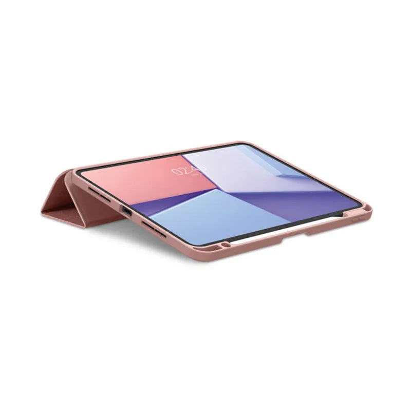 Spigen Urban Fit – dėklas iPad Pro 11" (M5, 2025 / M4, 2024) (rožinio aukso spalvos)