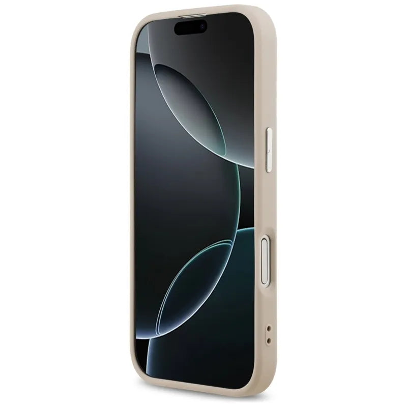 Karl Lagerfeld Karl & Choupette Pins MagSafe – dėklas iPhone 17 (rožinis)