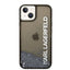 Karl Lagerfeld Liquid Glitter Translucent Elongated Logo dėklas – dėklas iPhone 14 Plus (juodas)