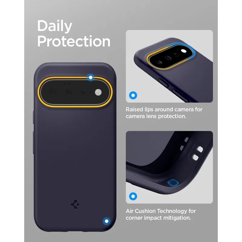 Spigen Nano Pop Mag MagSafe – dėklas „Google Pixel 11“ (tamsiai mėlyna / Blueberry Navy)