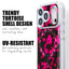 Crong Deluxe MAG Cover – MagSafe dėklas, skirtas iPhone 17 Pro Max (Pink Tortoise)