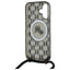 Karl Lagerfeld IML Crossbody Monogram Karl & Choupette Head MagSafe – dėklas iPhone 16 (juodas)