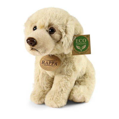 Rappa – Pliušinis tikroviškas sėdintis Labradoro retriveris, 23 cm, Eco-Friendly Soft Collection