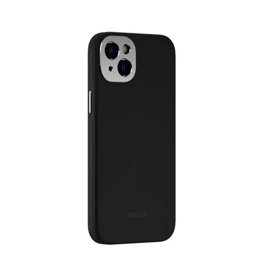 Moshi Napa MagSafe – odinis dėklas iPhone 14 Plus (Midnight Black)