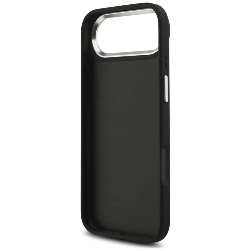 Guess Grained Big 4G Classic Logo - dėklas iPhone Air (juodas)