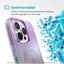 Speck Presidio2 Lux MagSafe – dėklas iPhone 16 Pro Max (Amazing Purple / Clear)