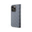 Karl Lagerfeld Booktype Saffiano Monogram – dėklas iPhone 14 Pro (pilkas)