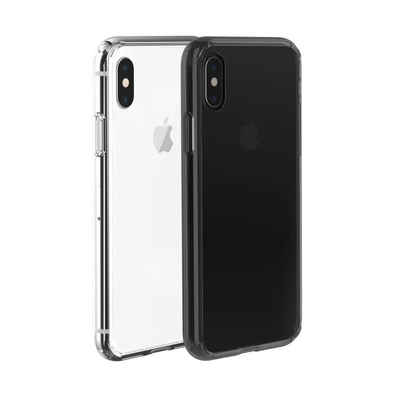 Just Mobile Tenc Air dėklas, skirtas iPhone Xs / X (Crystal Black)