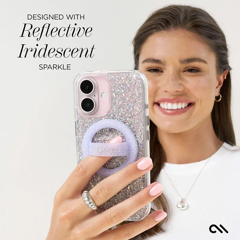 Case-Mate Twinkle MagSafe – dėklas, skirtas iPhone 16 Plus (Disco)