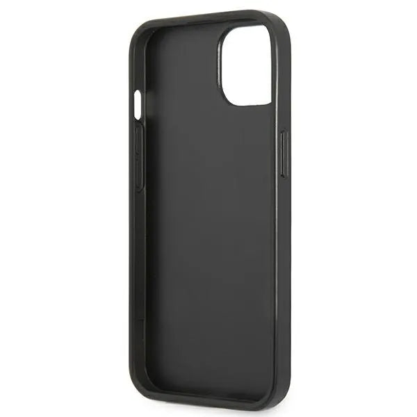 Karl Lagerfeld Perforated Allover – dėklas iPhone 13 mini telefonui (oranžinis)