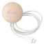 Guess Bundle Pack MagSafe 4G – rinkinys: dėklas iPhone 14 Plus + MagSafe įkroviklis (juoda/auksinė)