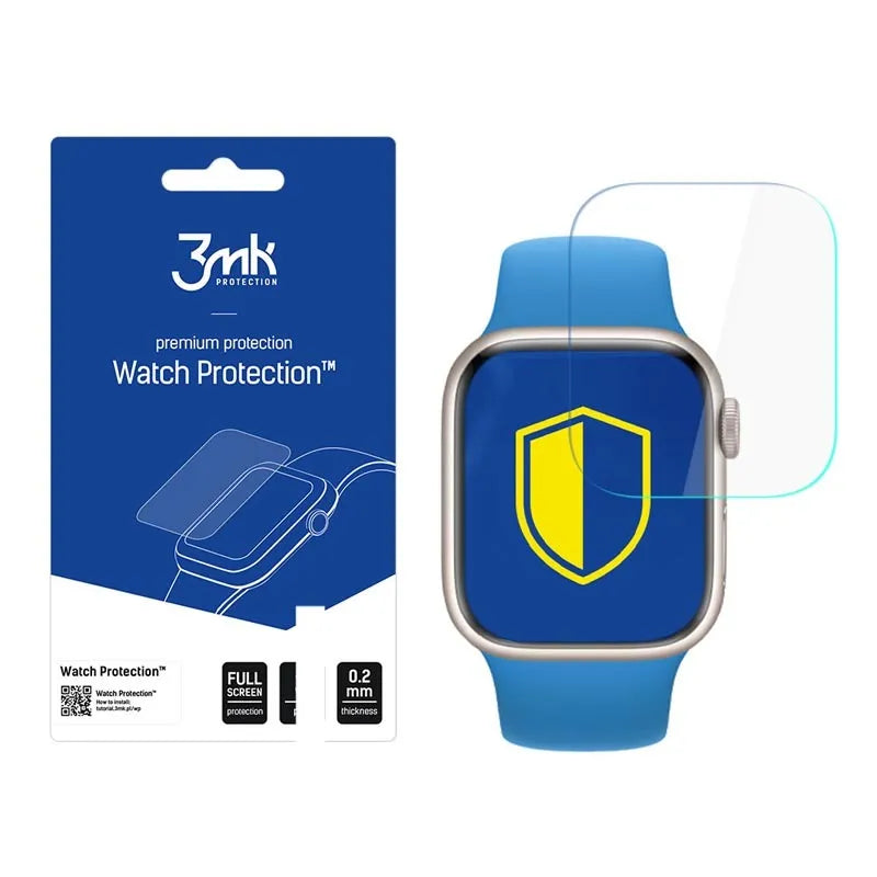 3mk Watch Protection ARC+ – apsauginė plėvelė Apple Watch 7 41mm (3 vnt.)