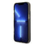 Karl Lagerfeld Liquid Glitter Translucent Elongated Logo dėklas – dėklas iPhone 14 Plus (juodas)
