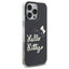 Hello Kitty IML Golden Diva MagSafe – dėklas iPhone 16 Pro Max (juodas)