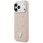 Guess Triangle Logo MagSafe – dėklas iPhone 17 Pro (rožinis)