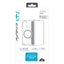 Speck Presidio Perfect-Clear Magnet – Samsung Galaxy Z Fold 8 Ultra dėklas su MagSafe (skaidrus)