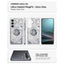 Spigen Ultra Hybrid Mag MagSafe – dėklas Samsung Galaxy S26 (Zero One White)