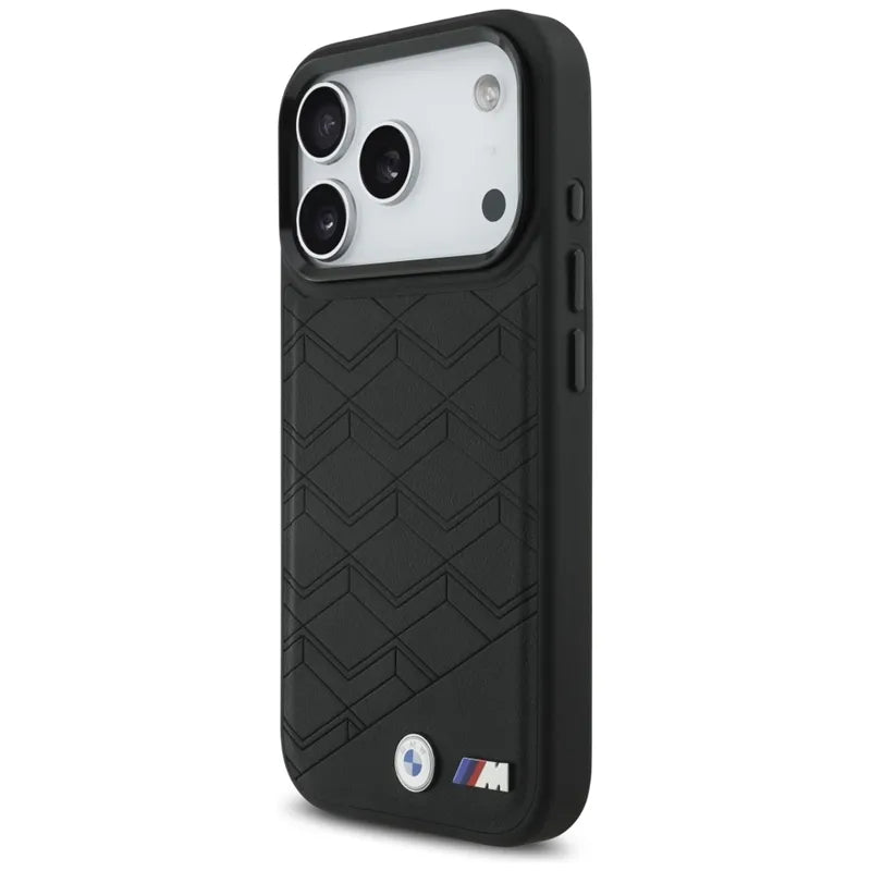BMW M Shape Logo MagSafe – dėklas iPhone 17 Pro (juodas)