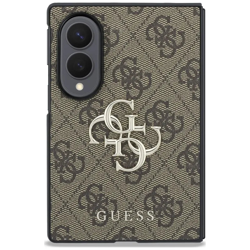 Guess Big 4G Logo – Samsung Galaxy Z Fold 8 dėklas (rudas)