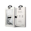Karl Lagerfeld Liquid Glitter NFT Choupette Head – dėklas iPhone 14 Plus (sidabrinis)