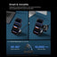 Spigen EF323MQ Essential – MagSafe 3 viename belaidis įkroviklis, skirtas iPhone, AirPods ir Apple Watch 25W Qi 2.2 (juodas)