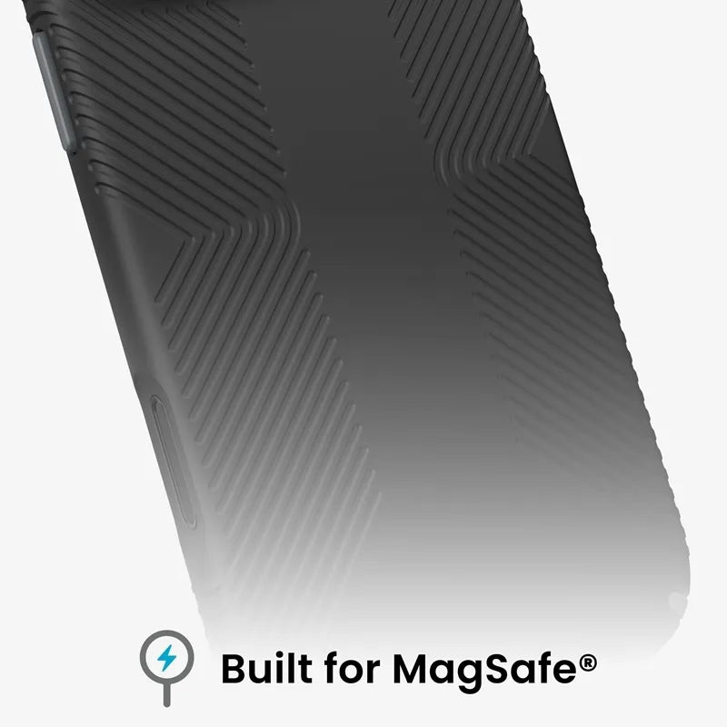 Speck Presidio2 Grip MagSafe – dėklas, skirtas iPhone 18 Pro Max / 17 Pro Max (juodas)