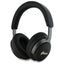 Guess Metal Script Logo – belaidės ant ausų dedamos „Bluetooth“ ausinės ANC + ENC (juodos)