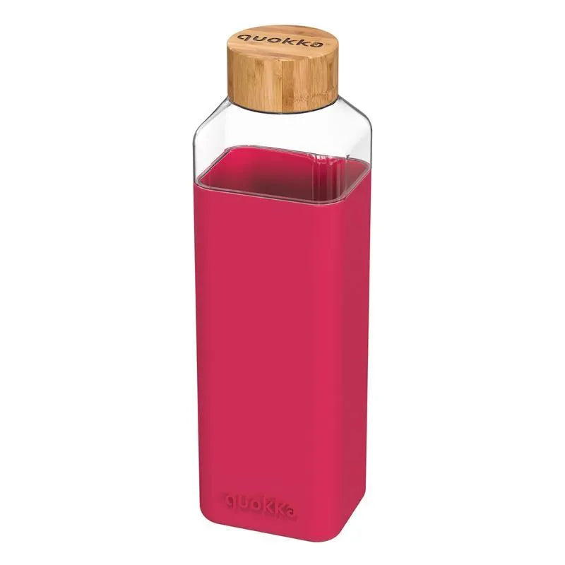 Quokka Storm – Stiklinis vandens butelis 700 ml (bordo)