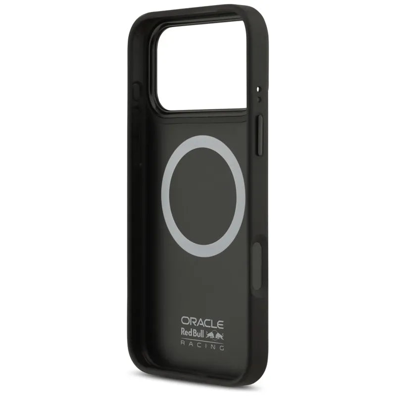 Red Bull Meshed Blue Ring & Metal Buttons MagSafe – iPhone 17 Pro Max dėklas (tamsiai mėlynas)