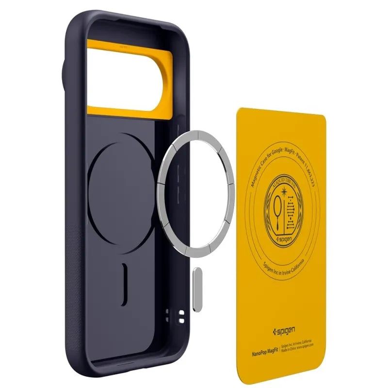 Spigen Nano Pop Mag MagSafe – dėklas, skirtas Google Pixel 11 Pro (Blueberry Navy)