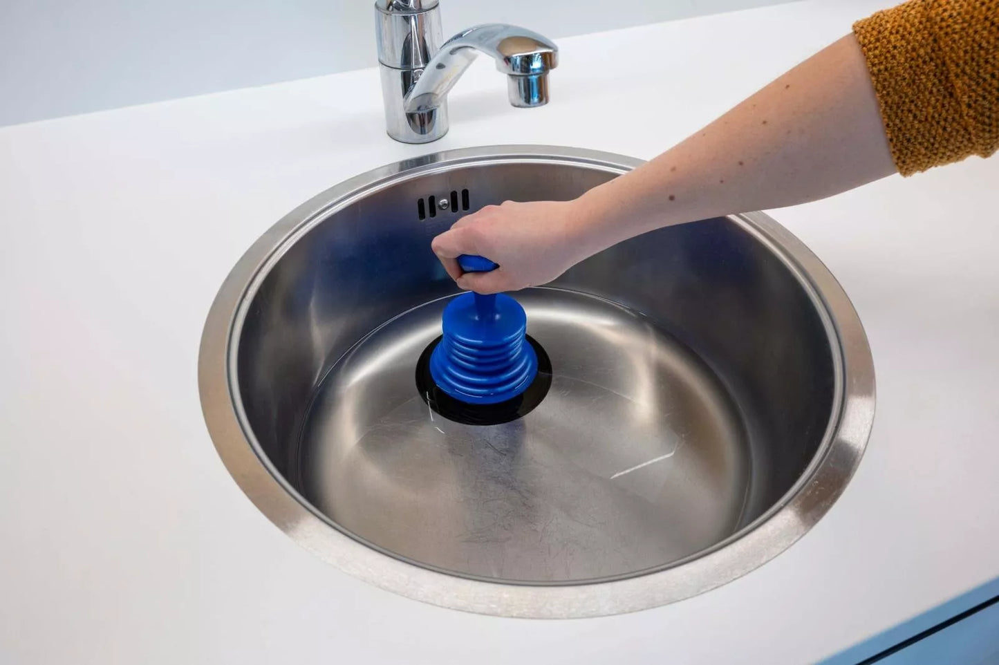 KINZO kriauklės atkimšėjas, 18,5 × 11,7 × 11,6 cm, 871125247211