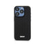 DKNY 3D Rubber Repeat Pattern – dėklas iPhone 15 Pro (juodas)