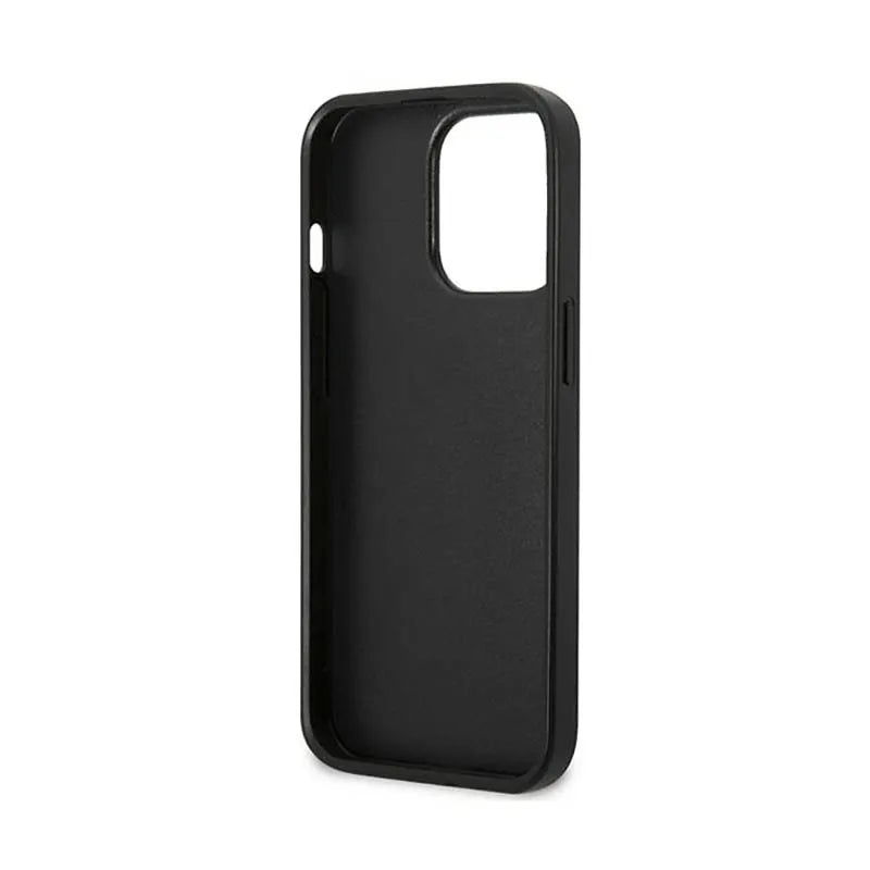 US Polo Assn Tricolor Embossed - dėklas iPhone 14 Pro Max (baltas)