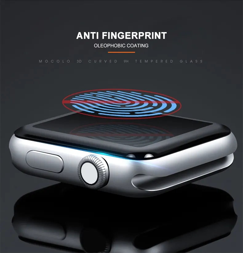 Mocolo 3D Glass Full Glue - Apsauginis stiklas Apple Watch 7/8 45 mm ekranui