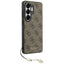 Guess 4G Classic Logo Charm MagSafe - Dėklas Samsung Galaxy S26 Ultra (Rudas)