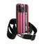 Karl Lagerfeld Color Stripes Strap – dėklas iPhone 14 Pro (rožinis)