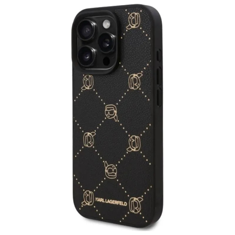 Karl Lagerfeld MagSafe Karl Head – dėklas iPhone 16 Pro Max (juodas)