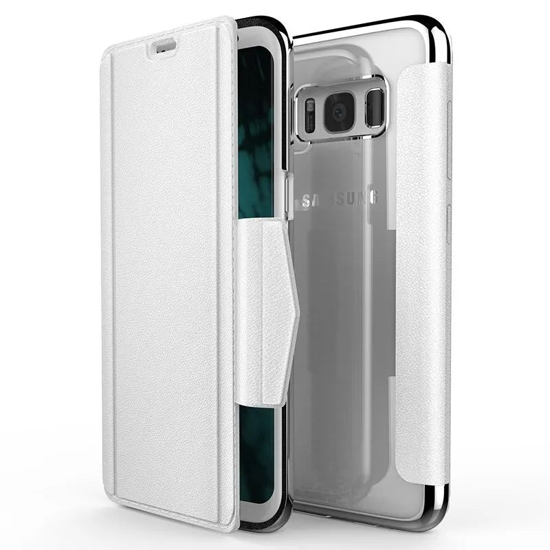 X-Doria Engage Folio – dėklas-piniginė, skirtas Samsung Galaxy S8+ (baltas)