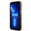 Guess 4G Metal Camera Outline dėklas – dėklas iPhone 14 Plus telefonui (rudas)