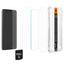Spigen GLAS.TR EZ Fit Pro AC Anti Reflection 2-Pack – Neatspindintis grūdintas stiklas, skirtas Samsung Galaxy S26 (2 vnt.)