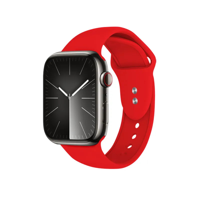 Crong Liquid – „Apple Watch“ apyrankė 38/40/41/42 mm (raudona)