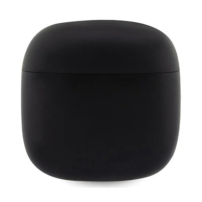 Guess True Wireless Script Logo BT5.3 – TWS ausinės su įkrovimo dėklu (juodos)
