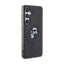 Karl Lagerfeld IML Karl & Choupette Glitter MagSafe – dėklas Samsung Galaxy S24 telefonui (juodas)