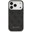 Guess 4G Classic Logo MagSafe – iPhone 17 Pro dėklas (juodas)