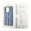 Guess 4G Printed Stripes MagSafe – dėklas iPhone 14 Pro (mėlynas)