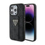 Guess Grip Stand 4G Triangle Strass Logo – dėklas iPhone 15 Pro Max (juodas)