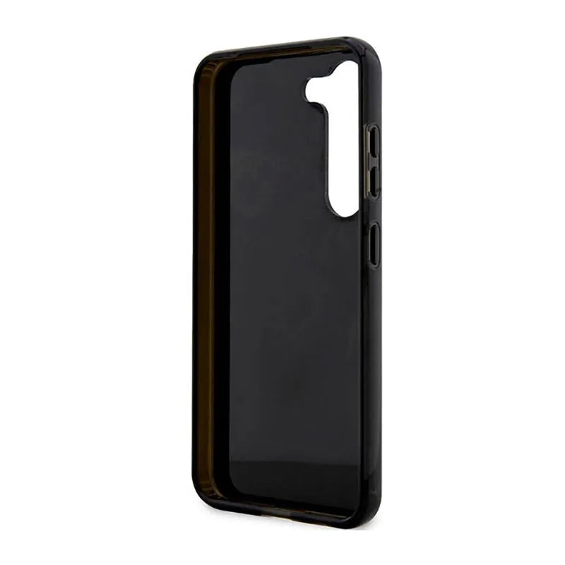 „Guess Golden Marble Collection“ – dėklas „Samsung Galaxy S23+“ (juodas)